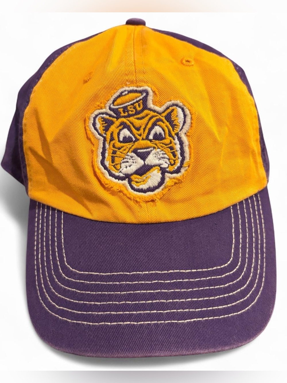 UNWORN LSU Tigers ‘47 Brand College Vault “Sailor Mike@ Unisex Strapback Cap